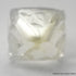 I VVS1 0.82 CARAT Natural Genuine Uncut Raw White Tinted Octa Shaped Diamond