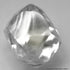 F VVS2 0.86 CARAT High Value High Quality Rare White Uncut Mackle Diamond