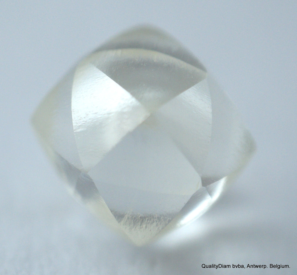 H Flawless Clean White 0.54 Carat Genuine Diamond Natural Real Diamond Uncut Raw