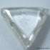 G Vs1 Triangle Shape Natural raw Diamond Recenlty Mined Out Uncut Gem