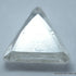 Rough Diamond F Si1 0.44 Carat Triangle Diamond Out From A Diamond Mine