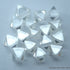 0.92 Carat Exceptional White High Quality Octahedron Shape Natural Diamonds