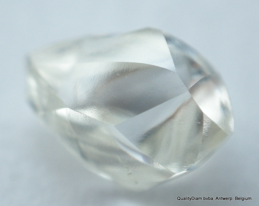 0.36 Carat G Flawless Rare White Clean Uncut Rough Diamond Ready To Set In A Jewel