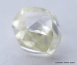 G VVS2 Real & beautiful diamond out diamond mine. natural, uncut gemstone