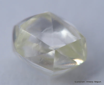 G VVS2 Real & beautiful diamond out diamond mine. natural, uncut gemstone