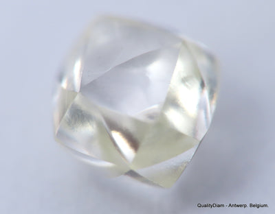 G VVS2 Real & beautiful diamond out diamond mine. natural, uncut gemstone