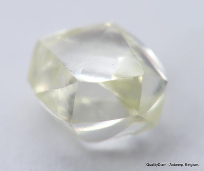 G VVS2 Real & beautiful diamond out diamond mine. natural, uncut gemstone