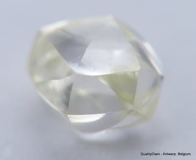 G VVS2 Real & beautiful diamond out diamond mine. natural, uncut gemstone