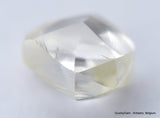 Clean White Rough Diamond High Value High Quality F Flawless Diamond 0.44 carat