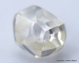 Clean White Rough Diamond High Value High Quality F Flawless Diamond 0.44 carat