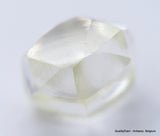 Clean White Rough Diamond High Value High Quality H Flawless Diamond 0.48 carat