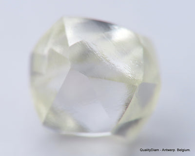 Clean White Rough Diamond High Value High Quality H Flawless Diamond 0.48 carat