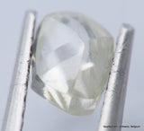 G VVS1 diamond ideal for uncut diamond jewelry. Out from a diamond mine 0.50 carat