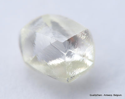 G VVS1 diamond ideal for uncut diamond jewelry. Out from a diamond mine 0.51 carat