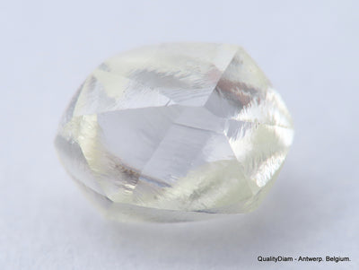 G VVS1 diamond ideal for uncut diamond jewelry. Out from a diamond mine 0.51 carat