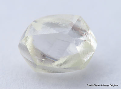 G VVS1 diamond ideal for uncut diamond jewelry. Out from a diamond mine 0.51 carat