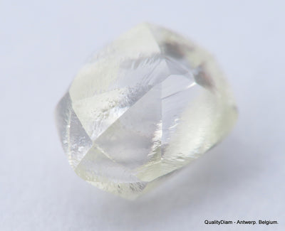 G VVS1 diamond ideal for uncut diamond jewelry. Out from a diamond mine 0.51 carat