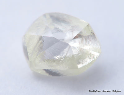 G VVS1 diamond ideal for uncut diamond jewelry. Out from a diamond mine 0.51 carat