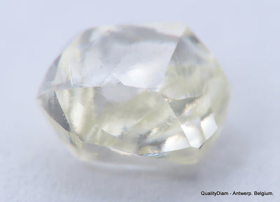 G Flawless, clean white gem diamond out from a diamond mine. Natural diamond.