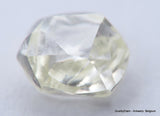 G Flawless, clean white gem diamond out from a diamond mine. Natural diamond.