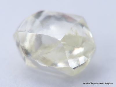 G Flawless, clean white gem diamond out from a diamond mine. Natural diamond.