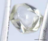 G Flawless, clean white gem diamond out from a diamond mine. Natural diamond.