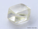 I VVS2 Real & beautiful diamond out diamond mine. natural, uncut gemstone. 0.55 carat