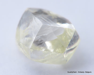 G VVS2 Real & beautiful diamond out diamond mine. natural, uncut gemstone 0.55 carat