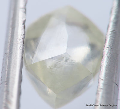 H VVS2 Real & beautiful diamond out diamond mine. natural, uncut gemstone 0.57 carat