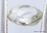 G VS2 0.57 carat diamond out from a mine. ideal for rough diamond jewelry