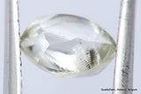 G VS2 0.57 carat diamond out from a mine. ideal for rough diamond jewelry