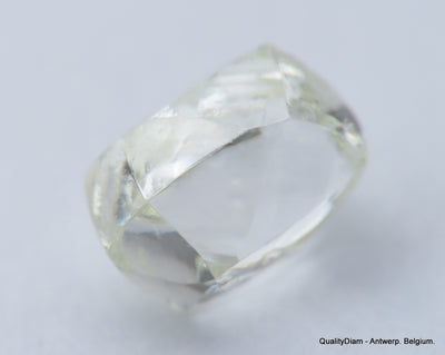 F VVS1 natural diamond ideal for uncut diamond jewelry. Out from a diamond mine 0.57 carat