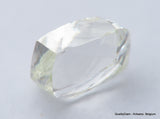 F VVS1 natural diamond ideal for uncut diamond jewelry. Out from a diamond mine 0.57 carat