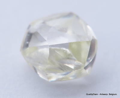 G VVS1 diamond ideal for uncut diamond jewelry. Out from a diamond mine 0.57 carat