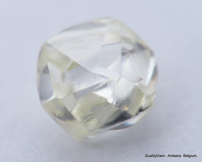 G VVS1 diamond ideal for uncut diamond jewelry. Out from a diamond mine 0.57 carat