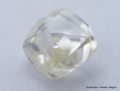 G VVS1 diamond ideal for uncut diamond jewelry. Out from a diamond mine 0.57 carat