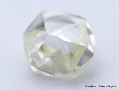 G VVS1 diamond ideal for uncut diamond jewelry. Out from a diamond mine 0.57 carat