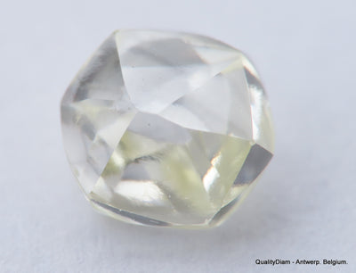 G VVS1 diamond ideal for uncut diamond jewelry. Out from a diamond mine 0.57 carat