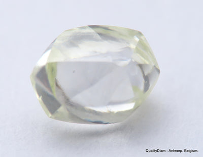 H VVS1 diamond ideal for uncut diamond jewelry. Out from a diamond mine 0.58 carat