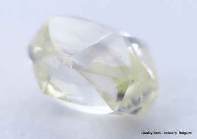 H VVS1 diamond ideal for uncut diamond jewelry. Out from a diamond mine 0.58 carat