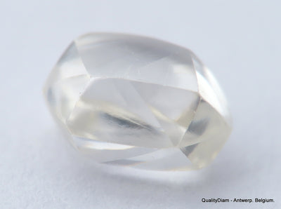 F VS1 diamond ideal for uncut diamond jewelry. Out from a diamond mine 0.61 carat