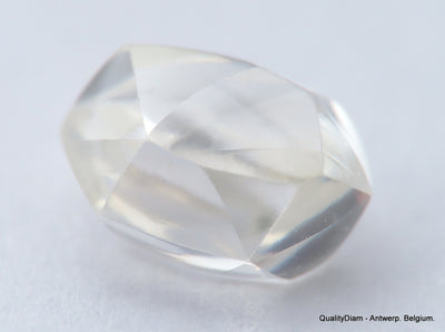 F VS1 diamond ideal for uncut diamond jewelry. Out from a diamond mine 0.61 carat