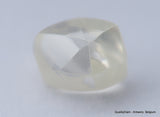 G VVS1 natural diamond ideal for uncut diamond jewelry. Out from a diamond mine 0.61 carat