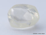 G VVS1 natural diamond ideal for uncut diamond jewelry. Out from a diamond mine 0.61 carat