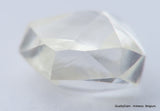 F VVS2 diamond ideal for uncut diamond jewelry. Out from a diamond mine 0.62 carat