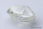 F VS1 diamond ideal for uncut diamond jewelry. Out from a diamond mine 0.71 carat