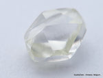 G Flawless, clean white gem diamond out from a diamond mine. Natural diamond. 0.71 Cts.