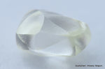 G Flawless, clean white gem diamond out from a diamond mine. Natural diamond. 0.72 Cts.