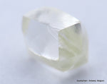 G Flawless, clean white gem diamond out from a diamond mine. Natural diamond. 0.72 Cts.