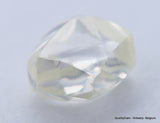 G VVS1 natural diamond ideal for uncut diamond jewelry. Out from a diamond mine. 0.83 carat